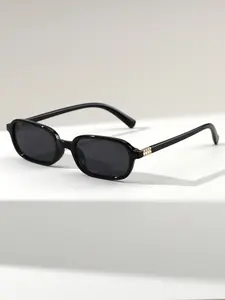 Women's Rectangular Retro Fashion Glasses, Spring Summer Basic Style, Business Casual, Gift Idea, Beach Accessory, Bohemian Style