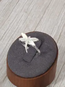 Handmade .925 Sterling Silver Dragonfly Ring from Taxco, Mexico - Artisan Jewelry, Size 8