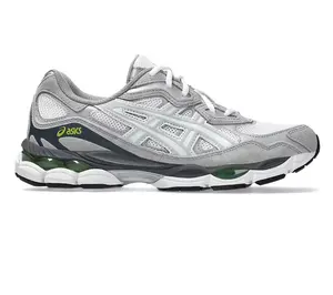 ASICS Gel-NYC White Glacier Grey Men's Authentic Shoes Footwear Sneaker Trainer Comfortable Walking Fashion Trending Gift