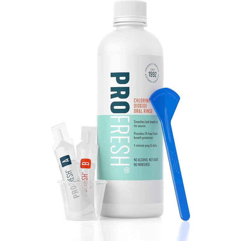 ProFresh Oral Rinse, 16.9 Ounce, 2 Week Supply, Includes Prep Pack ...