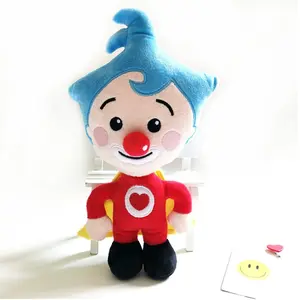 Plim Clown Plush Toy — Soft Plush, Cute Cartoon Design, Butter Yellow — Children's Birthday Gift