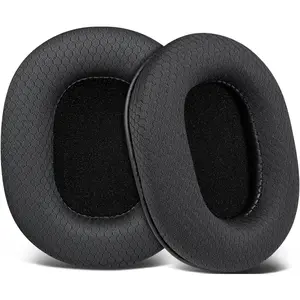 Earpads Replacement for Ath M50x M50xbt M50rd M40x M30x M20x Msr7 Sx1, Durable Mesh Fabric & High-Density Foam, Comfortable Monitor Headphone Pads