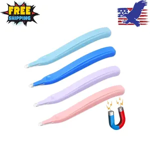 4 Pack Magnetic Staple Remover Tools, Professional Stapler Removers Staple Puller Remover