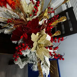 Exclusive Christmas Centerpiece – Handmade   Add an elegant and festive touch to your home this Christmas with this beautiful, entirely handmade centerpiece.