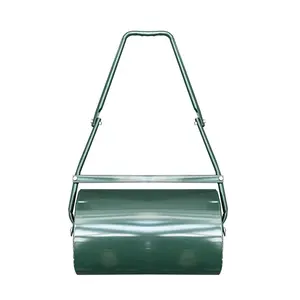 Garvee 9.5 Gallon Heavy Duty Lawn Roller with Tow-Behind Design, U-Shaped Handle, and 2 Wheels for Easy Lawn Care, Ideal for Seeding, Sod Installation, and Soil Leveling