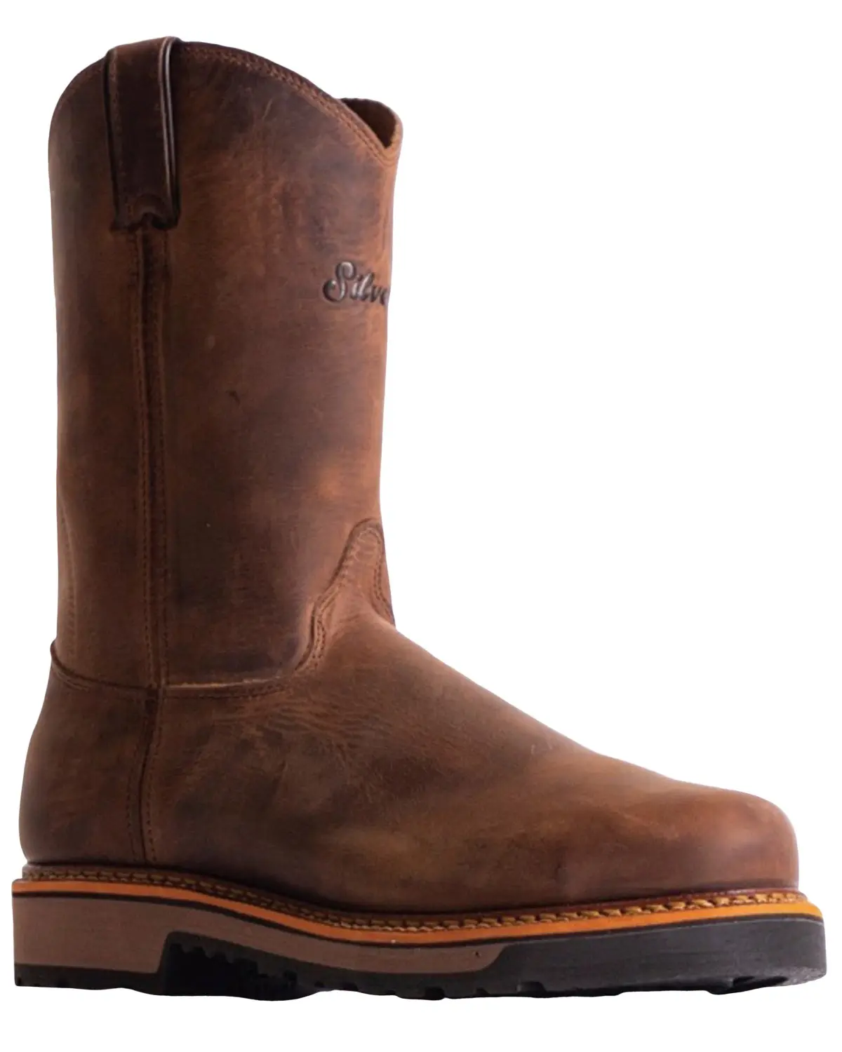 Silverado Men's Men'S 10" Western Work Boot Soft Toe - 7701
