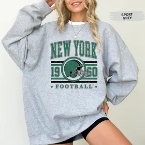 [SALE 50% FOR A LIMITED TIME + FREE SHIP ] - New York Football Vintage Style Sweatshirt, New York Football Tshirt, Jets Sunday Football Fan Gifts Shirt, Kids Sweatshirt