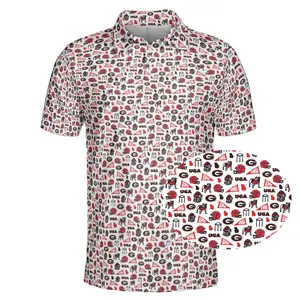 Men’s Georgia Gameday Polo – Classic Collegiate Look