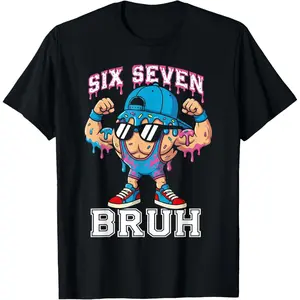Funny 67 Wrestling Drip Number T-Shirt