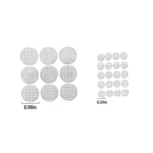 DIY Double-Sided Adhesive Strong Sticker 7/100pcs Transparent  For Home Organization