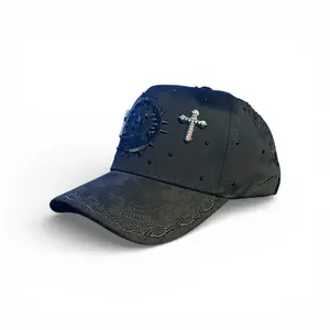 Cruzes Jesús Urban Trends Brand Original Gorra de Gamuza