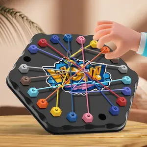 Puzzle Challenge Desktop Game Toy, Logic Training Interactive Fun Brain Teaser Puzzle Model Xinghao Suitable for Parties