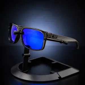 Black Polarized Sunglasses Yellow Lens UV400 Outdoor Driving Glasses