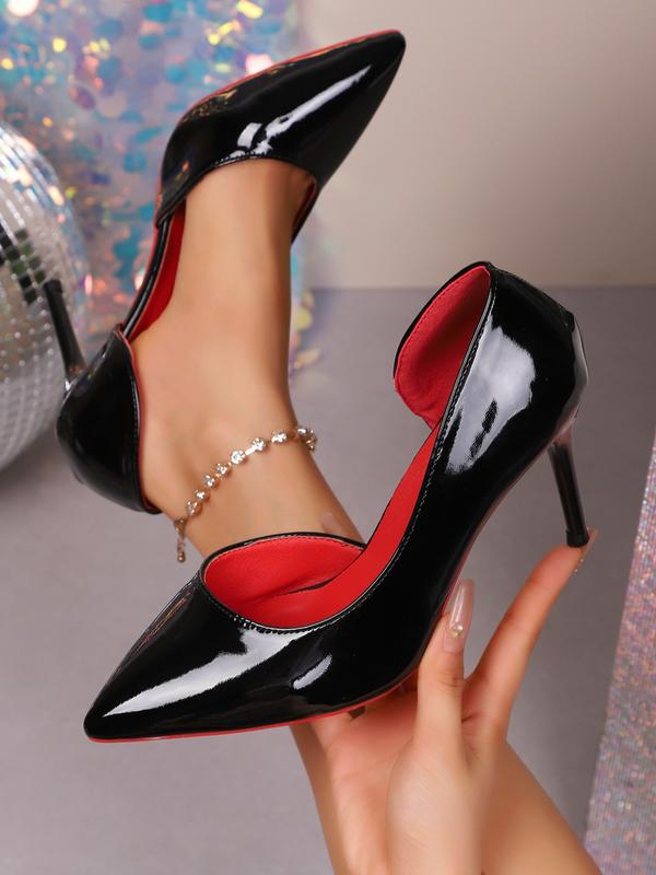 Elegant Women's High Heels, Thick Sole Stiletto Shoes, Perfect for Parties & Office Wear, Stylish Evening & Business Occasions