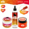 ALL DAY Got Hold Braiding Gel & Edge Control Haircare Bundle for Female & Male Textured Hair - Strong Long-Lasting Hold, Frizz-Free Smooth Edges, No-Flake Finish for Braids, Coconut-Infused, Detangling, Free Curl Defining Brush