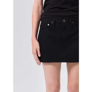 Agolde Keira Mini Skirt in Curb