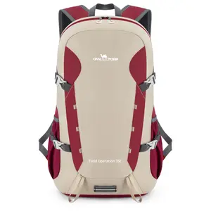 Large Capacity Waterproof Backpack - Ultra-Lightweight, Foldable, and Durable for Hiking, Camping, Travel, and Outdoor Adventures - Multiple Compartments, Padded Shoulder Straps, and Reflective Strip for Enhanced Visibility Folding