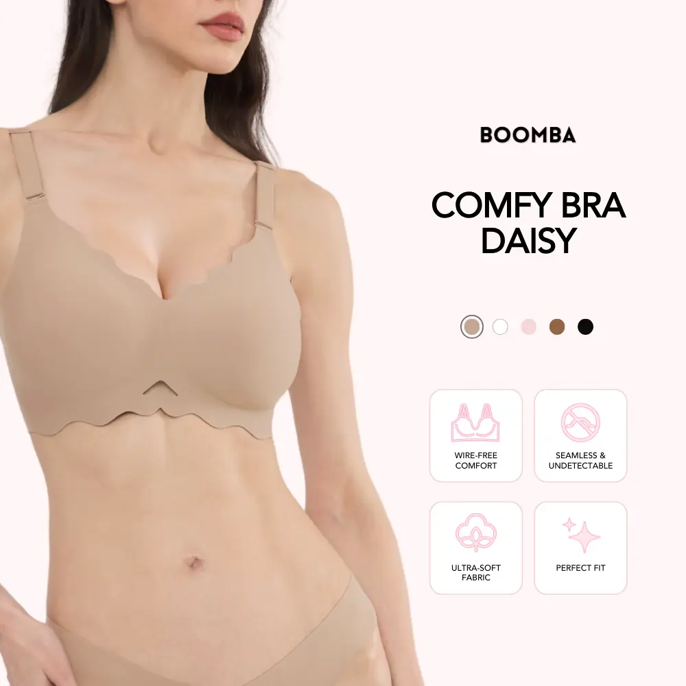 BOOMBA Comfy Bra - Daisy