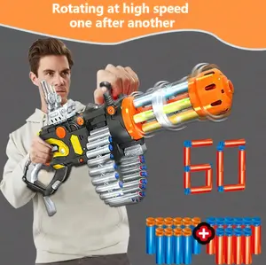 1 PCS Toys with music,Multiplayer outdoor team collaboration game toys, adult gifts for Halloween, Christmas, Thanksgiving and Easter pulsar problaster multiple accessory high performance cool toy adult gift Soft Bullet Shell Ejecting Toy Gun glock 17