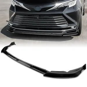 MP-Style Front Bumper Lip Body Kit Spoiler Compatible with 2021 - 2025 Toyota Sienna Bumper (Does Not Fit XSE Models)