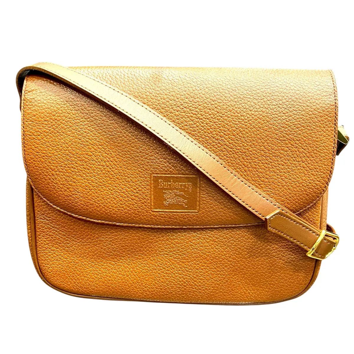 Pre-owned BURBERRY Calfskin Shoulder Bags Burberrys Leather Shoulder Bag