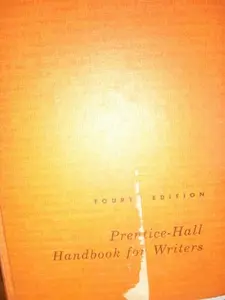 USED-Prentice-Hall Handbook for Writers by glenn leggett (Hardcover)
