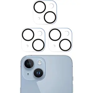 3PCS Camera Lens Protector Cover for Iphone 15 Pro Max 14 plus 13 Mini 12 11 15Pro 14Pro 15Plus Protection Phone Protective Film