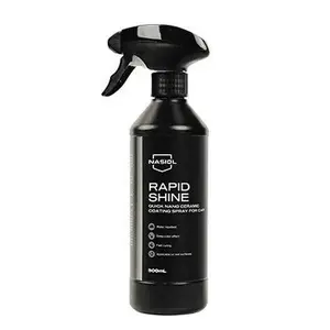 Nasiol Rapid Shine Instant Spray Ceramic Coating & Gloss Booster Quick Shine, Water Beading & Protection in Just Minutes