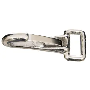 Jeffers Spring Snap with Square Eye, 1" x 3-1/4"