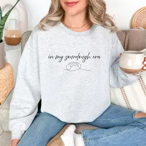 In My Sourdough Era Sweatshirt - Funny Baker Tee Sourdough Bread Shirt Baking Mom Gift Cottagecore Aesthetic for Bread Enthusiasts