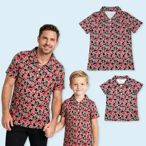 Camo dog adult men team short sleeve polo shirt Camo dog adult men team short sleeve polo shirt
