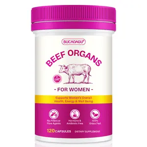 [NEW]Rosabella Pasture- Women's Raised New Zealand Beef Organs Dietary Supplement 6-in-1 Vitamin-Infused Whole FoodBlend with Liver, Heart & Kidney for Natural Energy, Hormone Balance, 120 Capsules (60-Day Supply, Non-GMO, Metabolism Support*