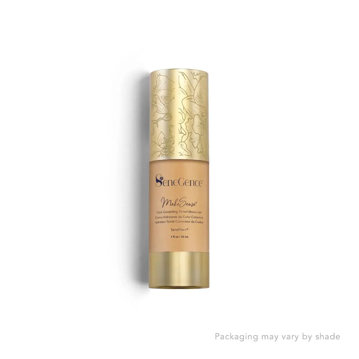 SeneGence MakeSense Color Correcting Tinted Moisturizer with Sheer Coverage, Medium, 1 Fl Oz, Enriched with SenePlex+ and Botanicals for Smooth, Even-Toned Skin