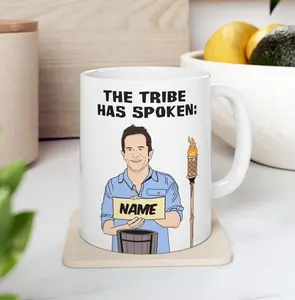 [Sale off up to 50%] Personalized Survivor Mug - TV Mug - Immunity Idol Challenge The Tribe Has Spoken