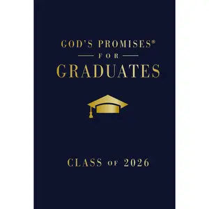 God's Promises for Graduates: Class of 2026 - Navy NKJV: New King James Version (God's Promises®) by Jack Countryman [Hardback Book]
