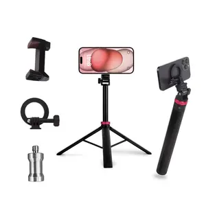 81" Magnetic Phone Selfie Stick Tripod Adjustable 【Halloween Must-Have for iPhone & Android, Overhead View】