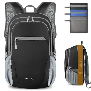 Seektop Expandable Travel Backpack — 20L–28L Expandable Lightweight Portable Foldable High-Capacity Backpack, Unisex design featuring dedicated RFID anti-theft and water-resistant capabilities; ideal for travel  camping  hiking and daily use