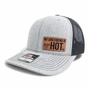 Richardson 112 My Girlfriend Is PsycHOTic Hat, Funny Boyfriend Hat, Gift From Girlfriend, Couple Gift Idea