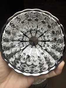 Silver Peacock Feather Embossed Ceramic Tea cup,Chinese culture,High-temperature firing,Handcrafted ceramic cup,Wine Glass,  Kung Fu Cup