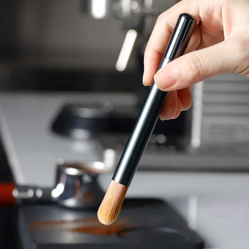 Coffee Brush Grinder Cleaning Brush Coffee Powder Cleaning Brush Brewing Head Brush Set Coffee Sweeping Brush Barista Tools