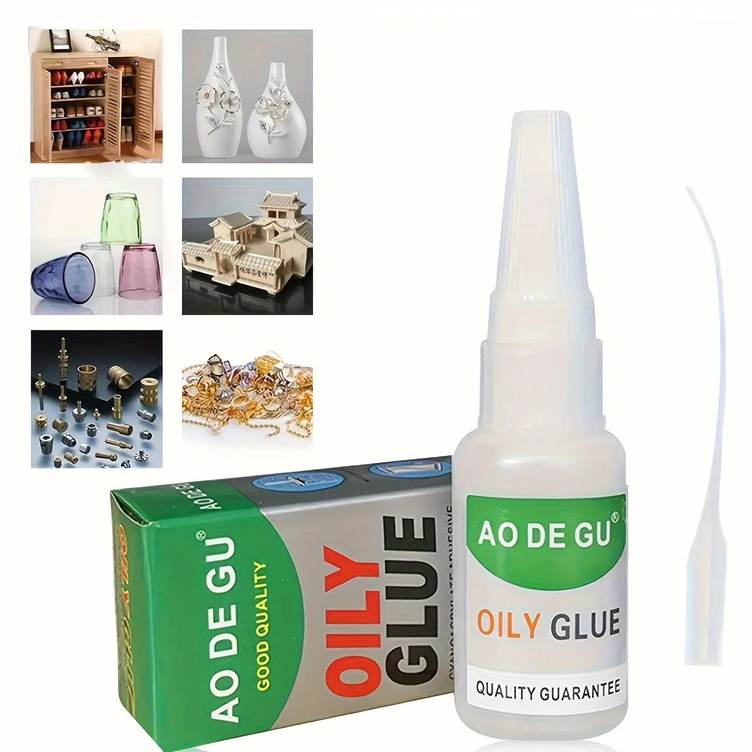 Oily Glue, 1 Count Strong Welding Glue, Multi-purpose Glue Adhesive for Woodworking, DIY Craft, Home Decor, Office Stationery & Supplies