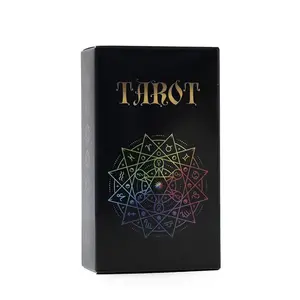 Cat Moon Tarot Cards Set with Meanings, Complete Table Game Kit, Perfect for Beginners & Advanced Players, Easy Use, Enhance Your Reading Experience