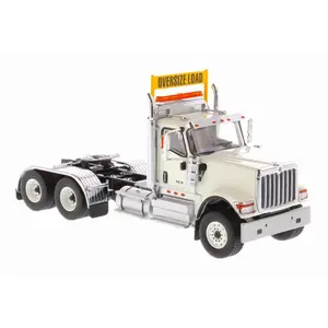 International HX520 Day Cab Tandem Tractor White (Transport Series) 1:50 Scale Model - Diecast Masters 71001