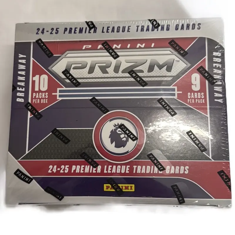 (ONE PACK) 2024-25 Panini Prizm Premier League Soccer Breakaway Box Pack Trading Cards Sports Collectible