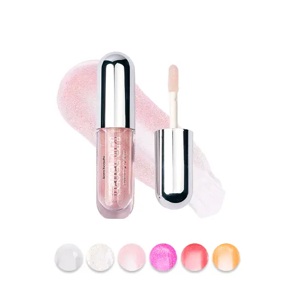 Level Up - Glitter Lip Gloss, Nourishing & Hydrating Cosmetic Infused with Rosehip Oil, Vitamin E, Hyaluronic Acid & Sugar for Lip Care