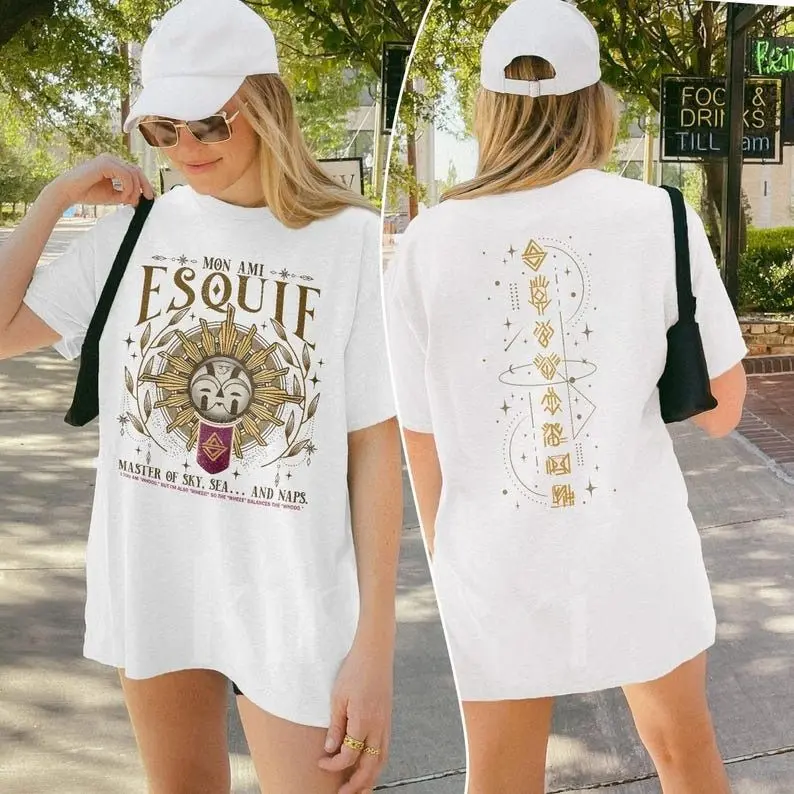 [Sale off up to 50%] Esquie Clair Obscur Expedition 33 Shirt, Whee Whoo Funny Esquie tshirt, Gamer Gift Tee, Expedition Shirt for Fans, Graphic Streetwear T-shirt