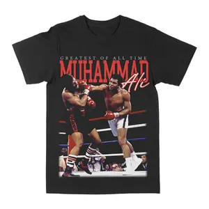 Muhammad Ali GOAT Graphic T-Shirt, Gift For Football Fan