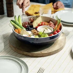 Staub Ceramic Shallow Serving Bowl