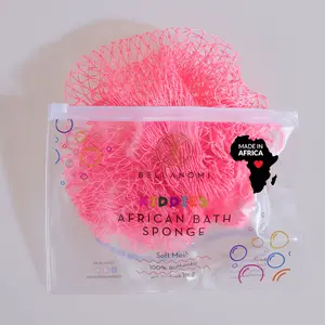 Bellanomi Kiddies African Net Sponge soft texture for gentle daily cleansing, quick drying, mini size