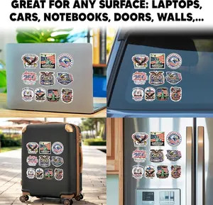 MRI Tech Sticker Pack, Magnetic Resonance Imaging Scanner CT Scan Radiology Sticker, Cat Scan MRI Technologist Gift, Decoration for Laptop Tablet Water Bottle Helmet Vehicles